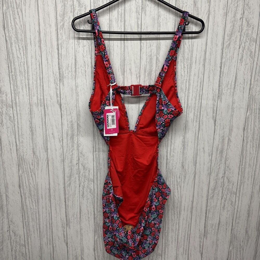 Womens Size 34DD/DDD Curvy Kate Non Wired Floral Swimsuit NWT ￼ - Picture 8 of 10
